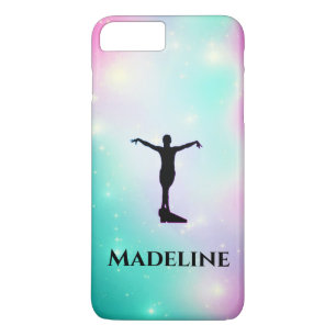 Gymnastik Apple iPhone Case - Personalisieren mit/
