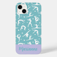Gymnastik Aquamarin Individuelle Name Girlie