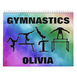 Gymnastik Aquarellkalender Kalender