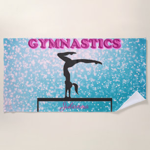Gymnastik Balancebar Sparkasse Strandtuch