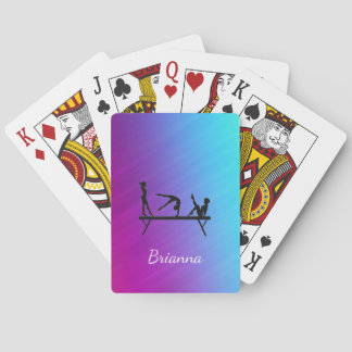 Gymnastik Bam Custom Bicycle Playing Cards Spielkarten