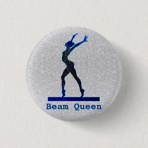 Gymnastik Beam Queen Button Buttons für Gymnast