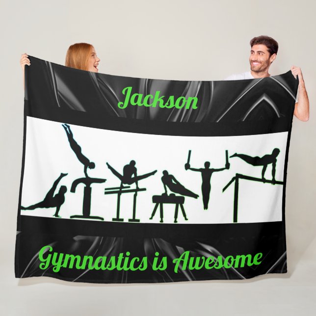Gymnastik Blanket für Jungen Fleecedecke (Beispiel)