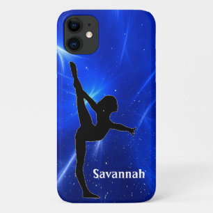 Gymnastik Blue Abstrakt Case-Mate iPhone Case