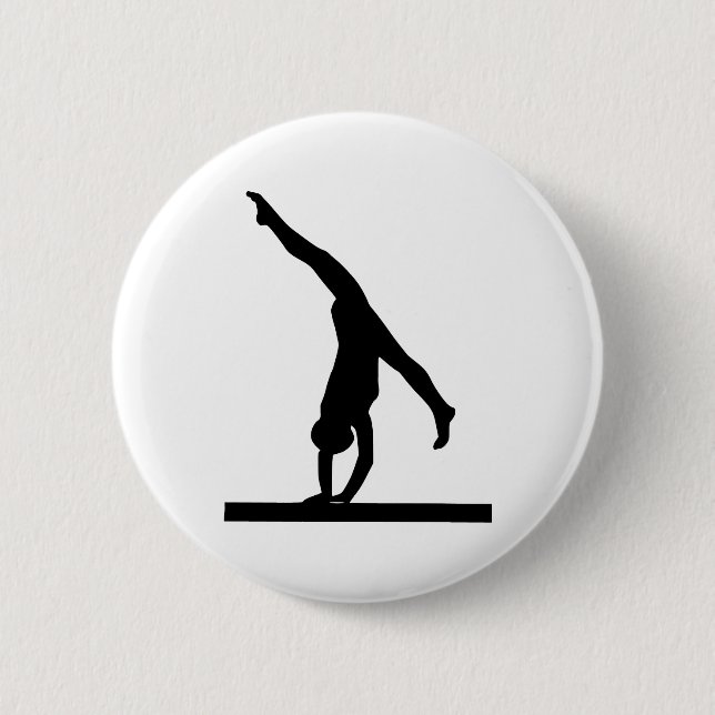 Gymnastik Button (Vorderseite)