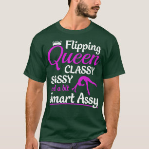 Gymnastik Drehend Funny Gymnast Cheerleader T-Shirt