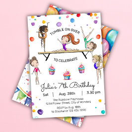 Gymnastik Einladung zum Geburtstag | Gymnastik-Par