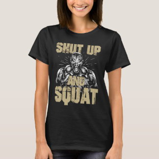 Gymnastik Fitness und Bodybuilding halten still un T-Shirt