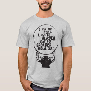 Gymnastik-Fitness-Workout - breitere Schultern T-Shirt