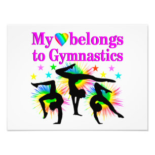 GYMNASTIK FOTODRUCK