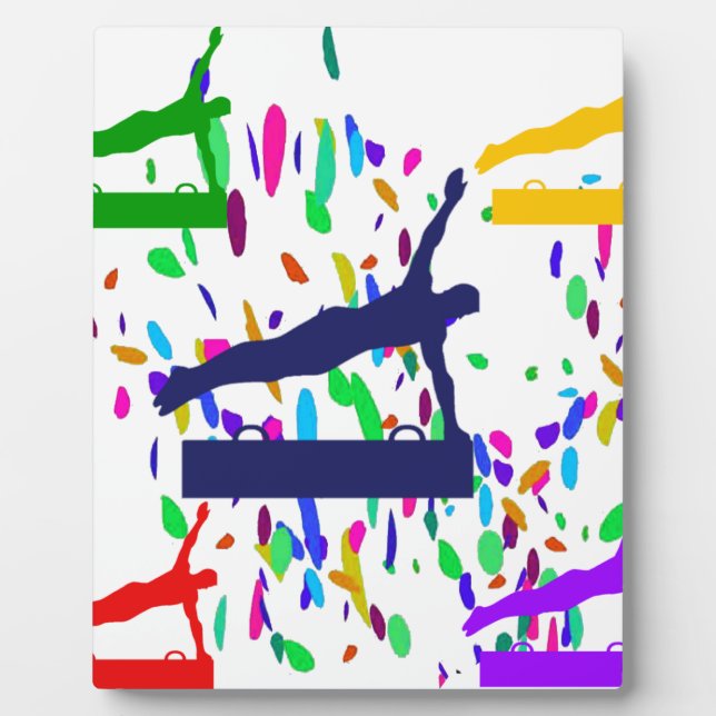 GYMNASTIK FOTOPLATTE (Vorderseite)