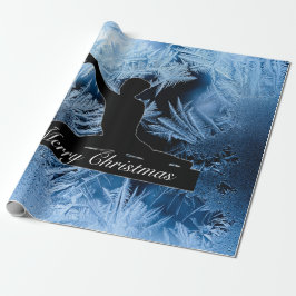 Gymnastik "Frohe Weihnachten" Frozen Wrapping Pape Geschenkpapier