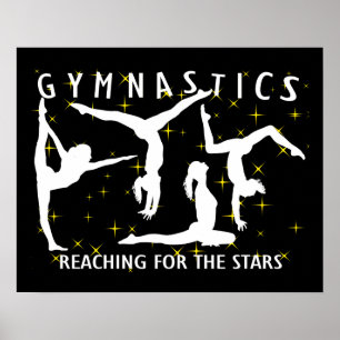 Gymnastik für die Sterne Poster
