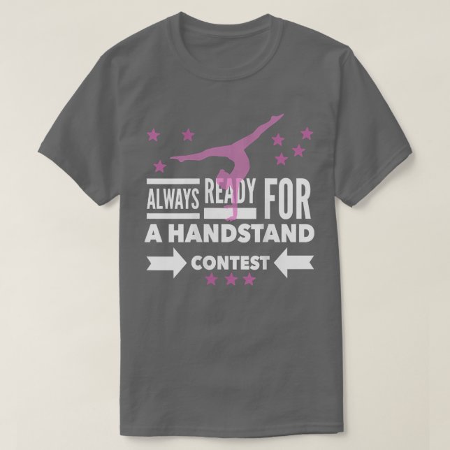 Gymnastik für Mädchen T-Shirt (Design vorne)