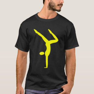 Gymnastik - Gelb T-Shirt