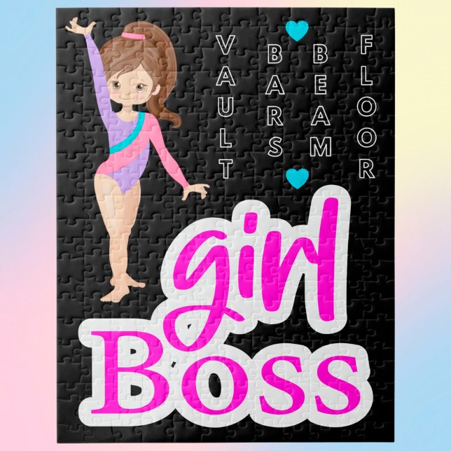 Gymnastik Girl Boss Puzzle (Von Creator hochgeladen)