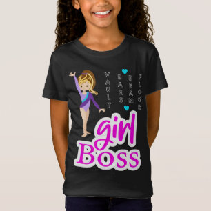 Gymnastik Girl Boss T - Shirt