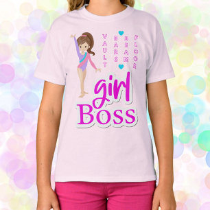 Gymnastik Girl Boss T-Shirt