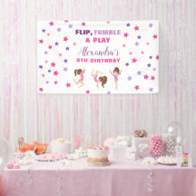 Gymnastik Girl Stars Geburtstagsparty