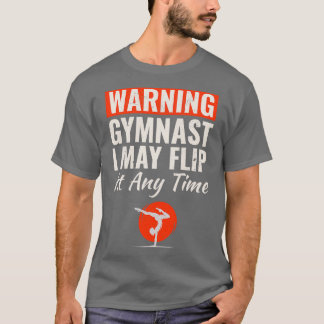 Gymnastik Gymnast Backflip Tanz Sport Funny 6 T-Shirt