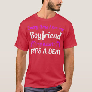 Gymnastik Gymnast Girl Funny My Heart Drehe Bea T-Shirt