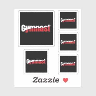 Gymnastik - Gymnastik Abstraktes Mendrisiotto Aufkleber