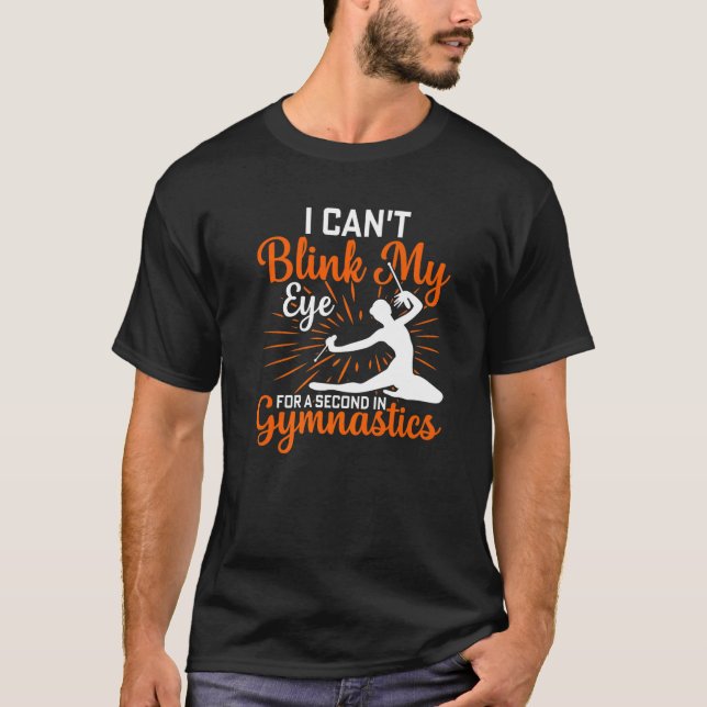 Gymnastik Gymnastik Gymnastik Sport Grap kann nich T-Shirt (Vorderseite)