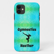 Gymnastik Handy Case - Personalisiert