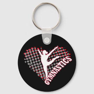 Gymnastik Herz Keychain Schlüsselanhänger