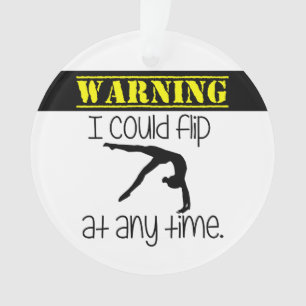 Gymnastik I konnte jederzeit umdrehen Ornament