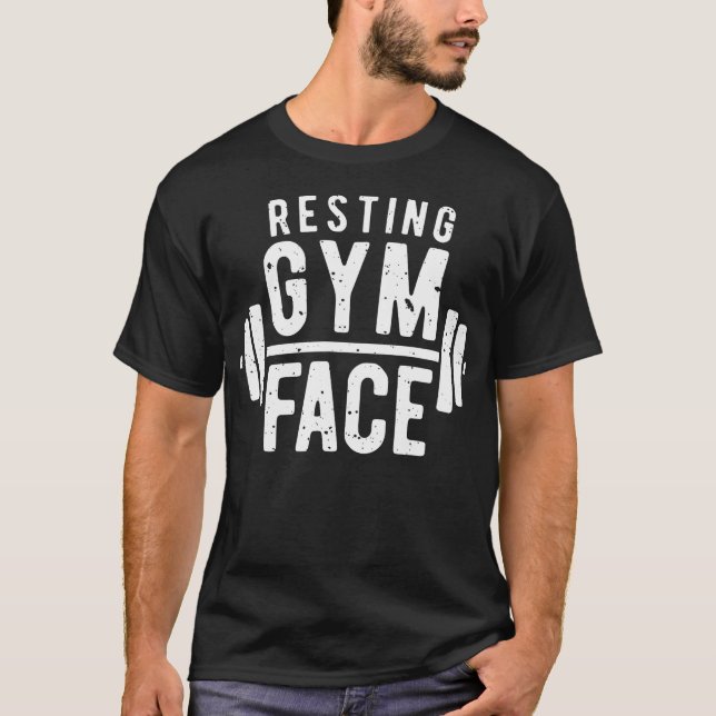 Gymnastik im Shirt Fitness Männer Frauen lustig W (Vorderseite)