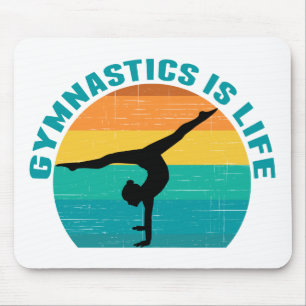Gymnastik ist das Leben Schönes Sunset Gymnastik A Mousepad
