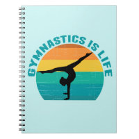 Gymnastik ist das Leben Schönes Sunset Gymnastik A