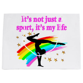 GYMNASTIK IST MEIN LEBEN GROßE GESCHENKTÜTE