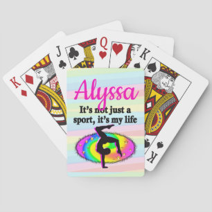 GYMNASTIK IST MEIN LEBEN SPIELKARTEN
