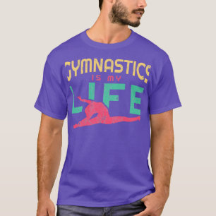 Gymnastik ist mein Lebensgymnastik Frauen Gedreht T-Shirt