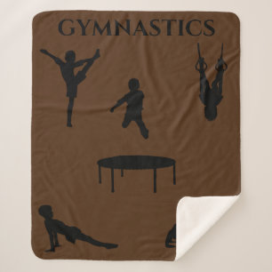 Gymnastik Jungen Sherpa Decke. Sherpadecke