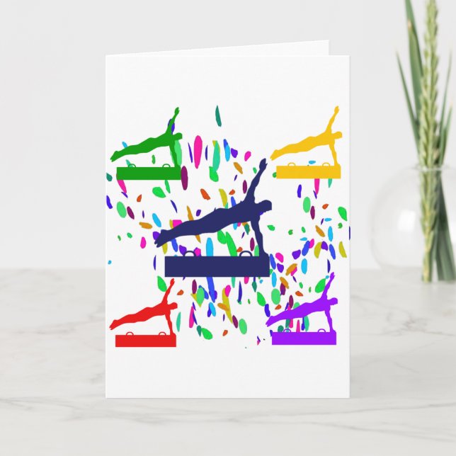 GYMNASTIK KARTE (Vorderseite)