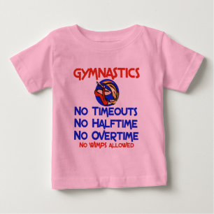 Gymnastik keine Wimps Baby T-shirt