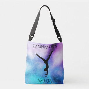 Gymnastik kreuzen Tasche mit individuelle Name.