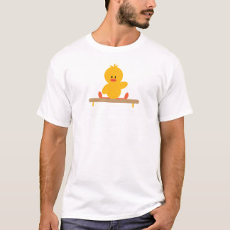 Gymnastik-Küken scherzt Crew T-Shirt