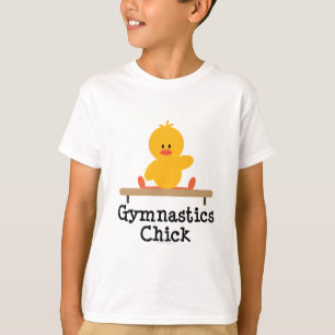 Gymnastik-Küken scherzt T-Shirt