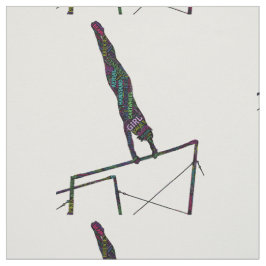 Gymnastik Kunst im Tessin Stoff