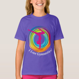 Gymnastik Langschläfer T - Shirt