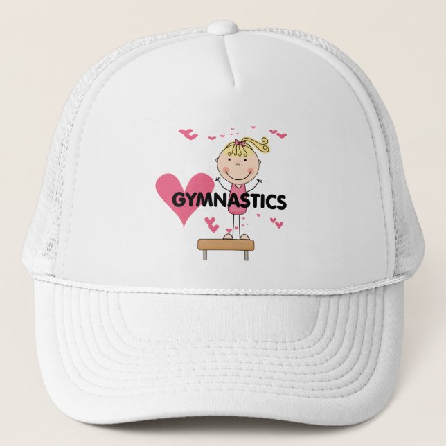 GYMNASTIK - Liebe-Gymnastik-T-Shirts und Geschenke Truckerkappe (Vorderseite)