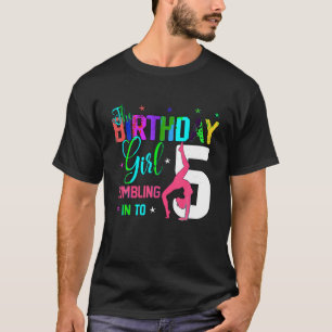 Gymnastik Lover 5. Geburtstag Fünf 5 Jahre altes G T-Shirt