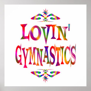 Gymnastik Lover Poster