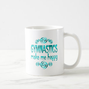 Gymnastik machen mich glücklich tasse