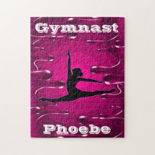 Gymnastik Magenta Puzzle