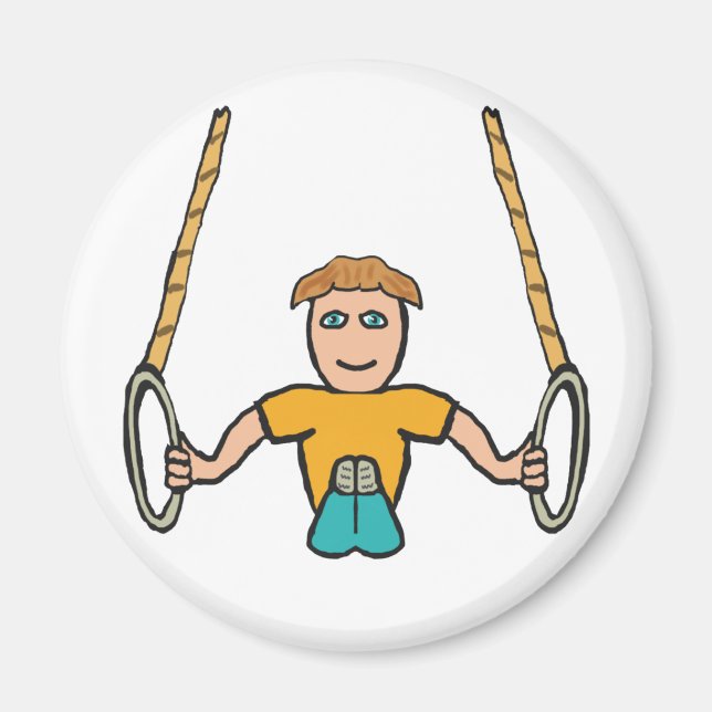 Gymnastik Magnet (Vorne)